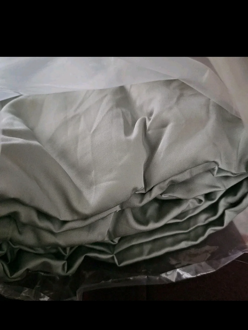 Quince Bamboo Duvet Cover in Full / Queen in Eucalyptus, NWOT
